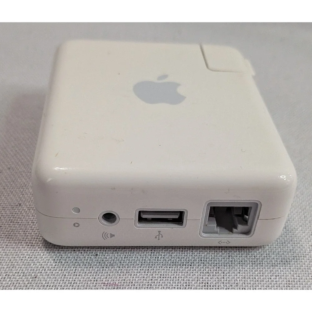 Apple AirPort Express Base Station A1264 White Good 802.11n Wi-Fi Router AirPlay